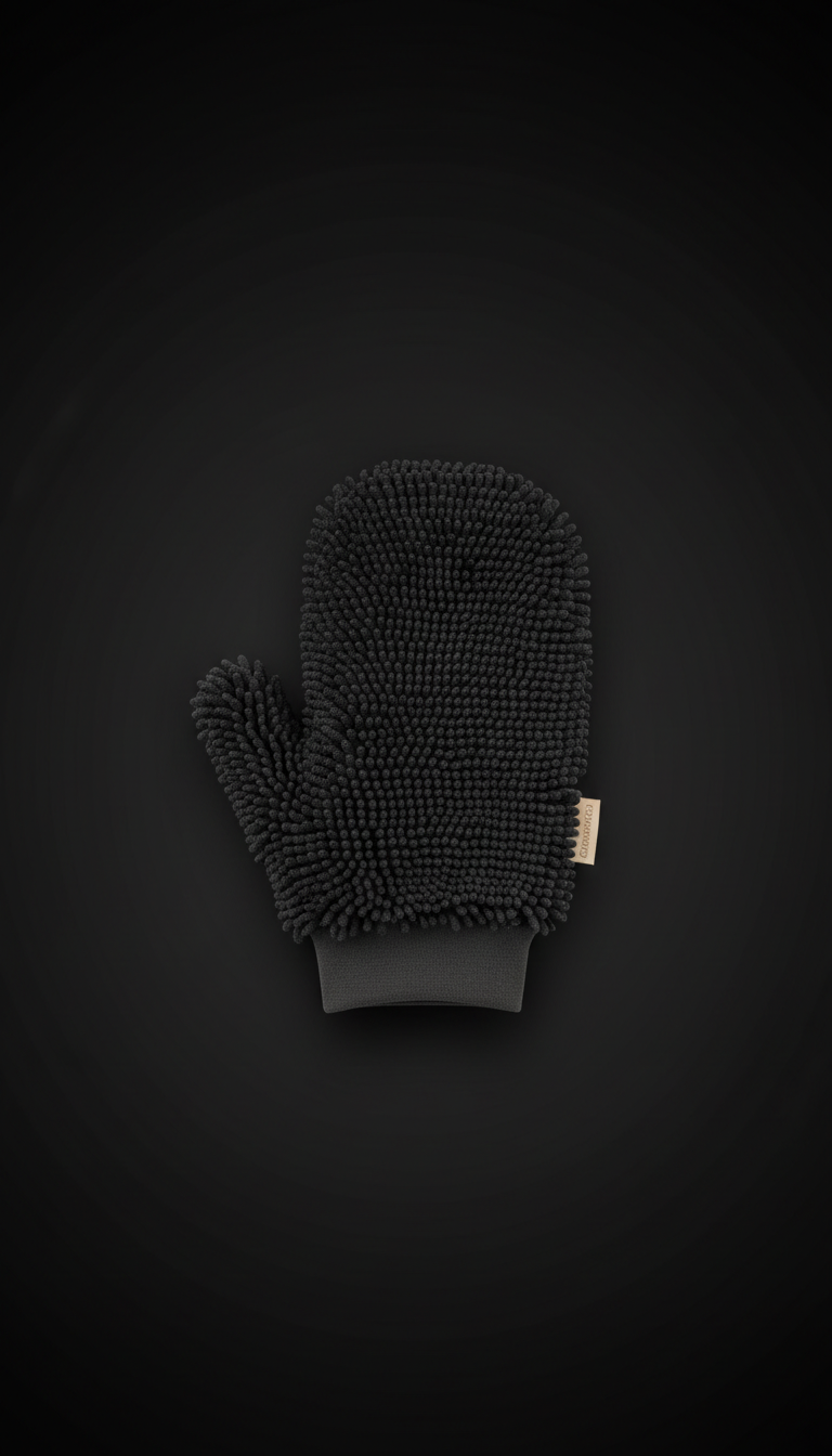 Microfiber Mitt Black Edition